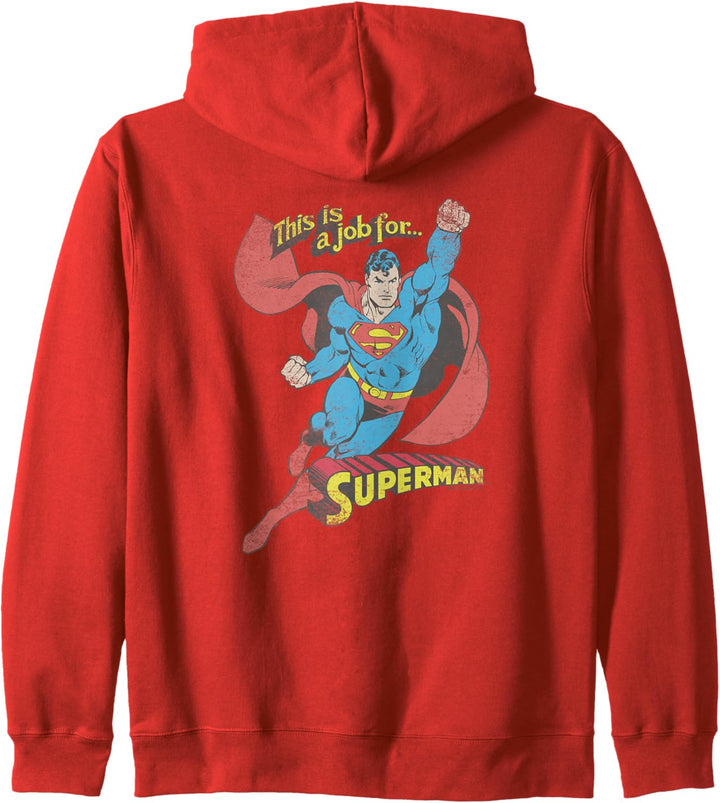Superman On the Job Kapuzenjacke