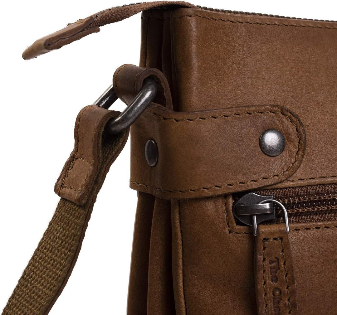 The Chesterfield Brand Wax Pull Up Mia Umhängetasche Leder 24 cm Cognac Einheitsgrösse, Cognac Einhe