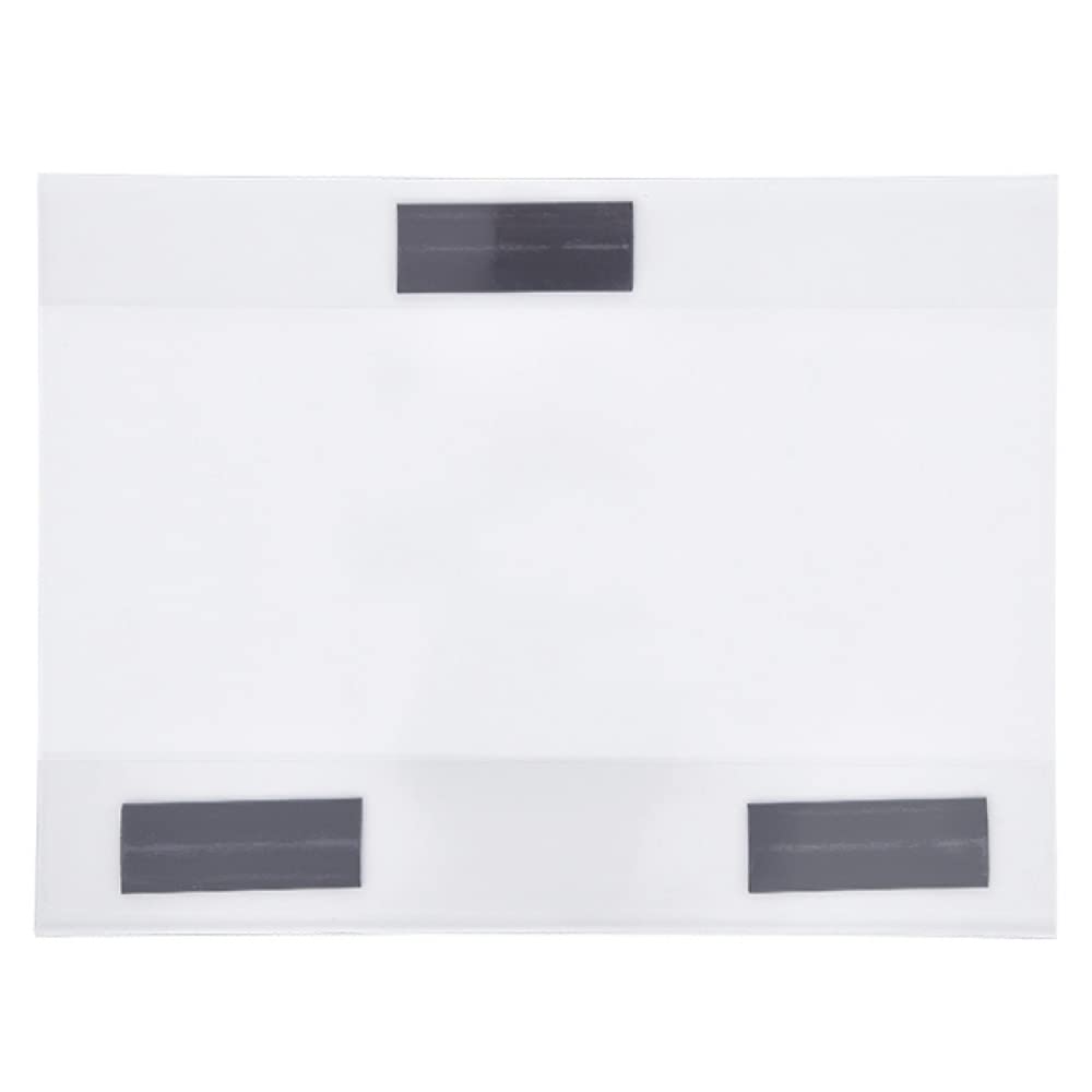 Krog Informationstafeln - magnetisch, DIN A4 quer, 10 Stück transparent