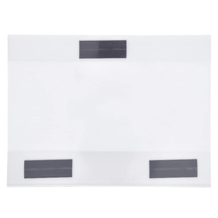 Krog Informationstafeln - magnetisch, DIN A4 quer, 10 Stück transparent