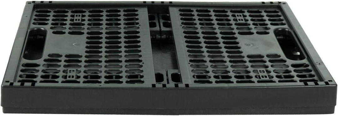 HRB 4 Stück stabile Profi Klappbox, 32 Liter Volumen pro Einkaufsbox klappbar, Klappboxen mit Massen