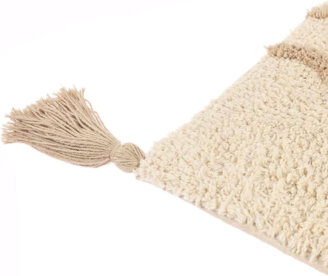 RugVista Badematte Riviera, 90 x 60 cm, Rechteckig, Mittelflor, Moderner Badteppich, Maschinenwaschb