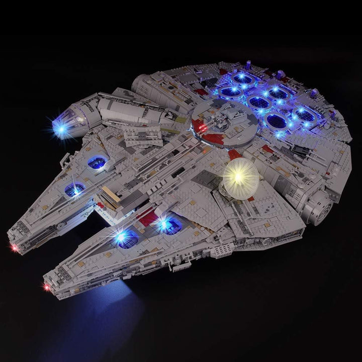 BRIKSMAX Led Beleuchtungsset für Lego Star Wars Millennium Falcon, Kompatibel Mit Lego 75192 Baustei