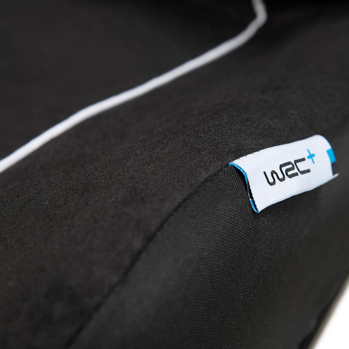 WRC 007338 4 tlg. Set Sitzbezug universal Airbag-kompatibel, schwarz