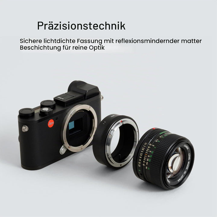 Urth Objektivadapter: Kompatibel mit Canon FD Objektiv und Leica L Kameragehäuse, Canon FD