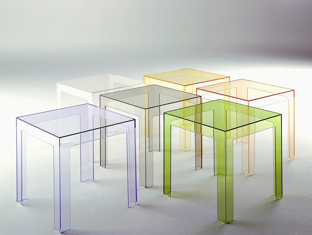 Kartell Jolly Tisch, Glasklar Cristallo, Cristallo