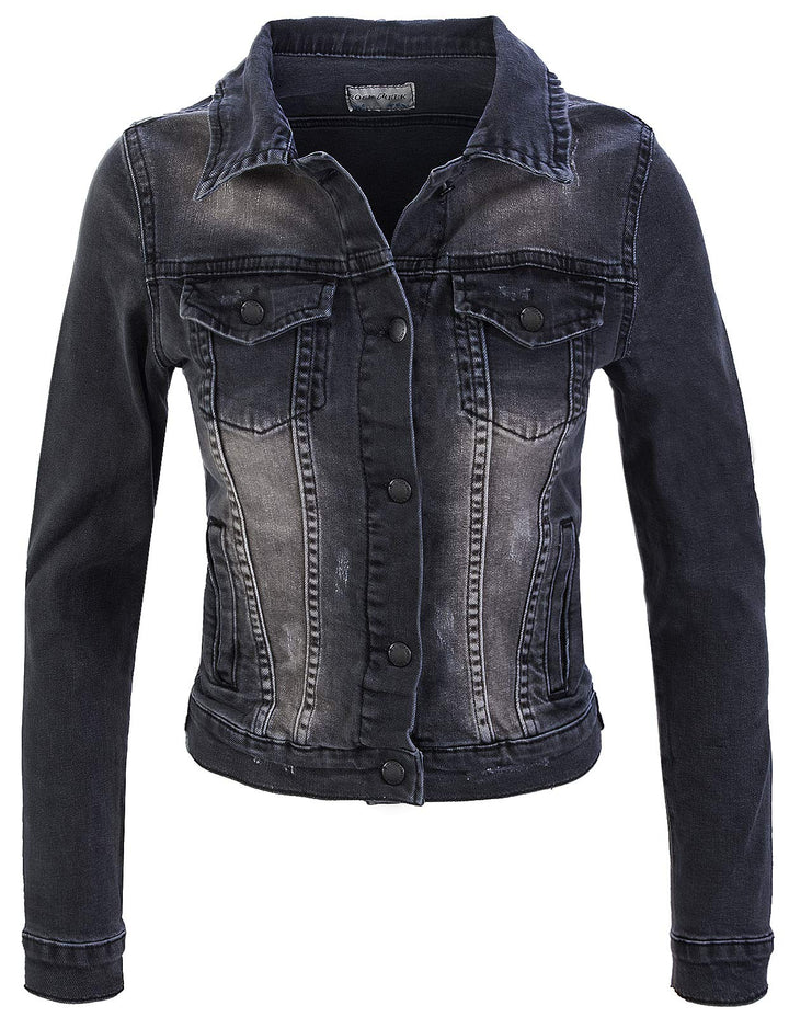 Rock Creek Damen Jeans Jacke Übergangs Jacke D-401