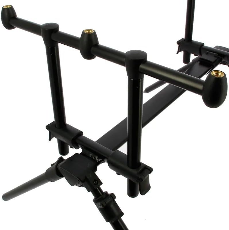 Rod Pod Alu Rutenständer für 3 Angelruten Karpfen Rutenhalter mit Tasche