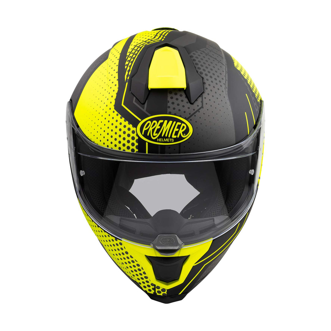 Premier Unisex Hyper Bpy9 Bm Helmet XL (61) GRAU / GELB, XL (61) GRAU / GELB