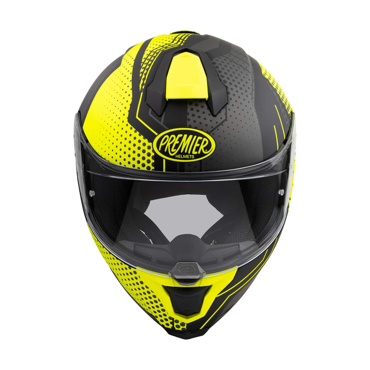 Premier Unisex Hyper Bpy9 Bm Helmet L (59/60) GRAU / GELB, L (59/60) GRAU / GELB