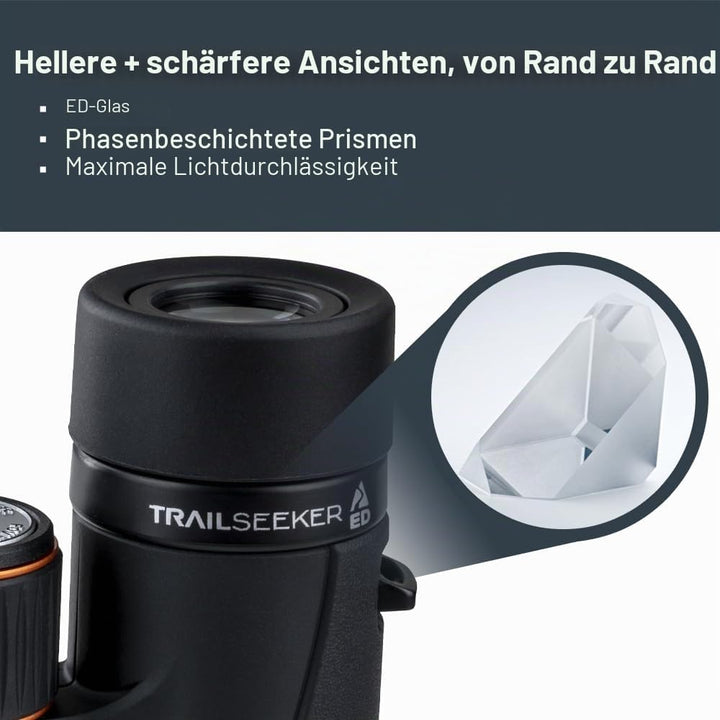 Celestron Trailseeker ED 10x42 Fernglas, TrailSeeker ED 10X42 Fernglas
