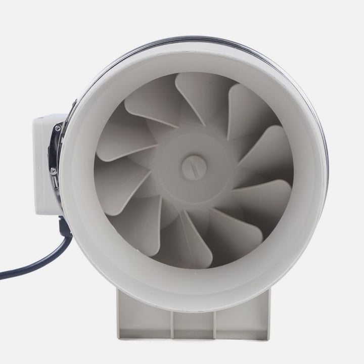 Inline Rohrventilator 100mm/150mm/200mm - 220m³/h Reinkupfermotor Abluftventilator Kanalventilator L