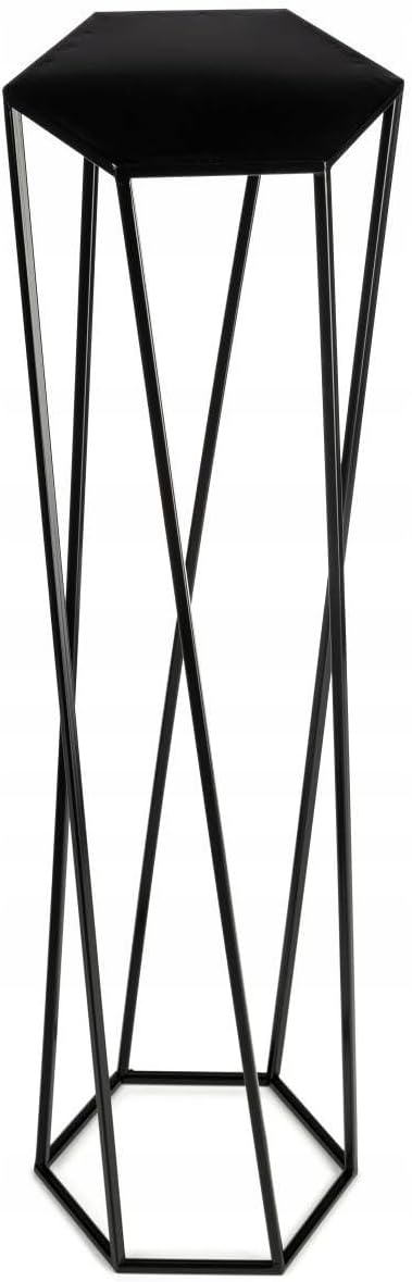 HowHomely Blumenständer Metal 100cm - Pflanzenständer Hoch Blumenregal - Blumenständer - Blumentopfs