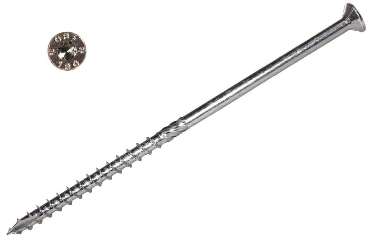 Holzbauschrauben verzinkt 6x220 mm - 100 Stück Zulassung Holzschrauben Torx