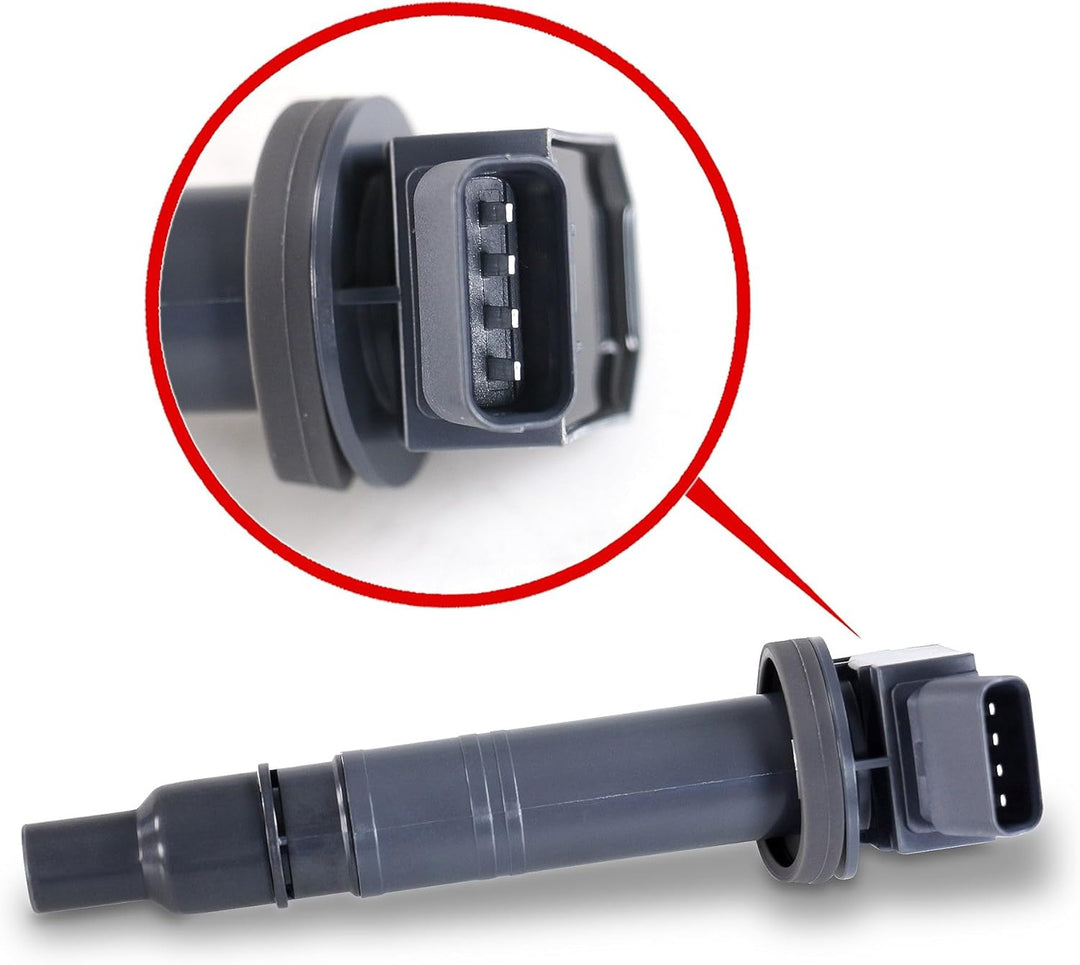 HELLA 5DA 193 175-941 Zündspule - 12V - 4-polig - Kerzenschachtzündspule - geschraubt