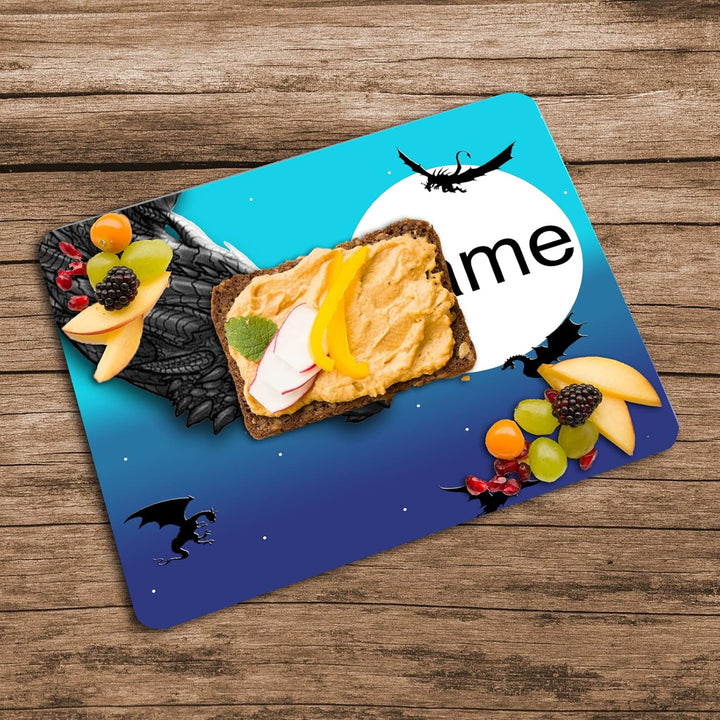 Vesperbrettchen mit Name/Frühstücksbrettchen Brotzeitbrettchen Schneidebrettchen mit Motiv und Perso