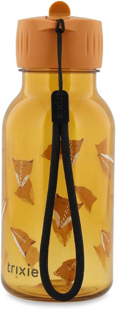 Trixie Trinkflasche Kinder 350ml, Wasserflasche Kindergarten, auslaufsicher | Kinderflasche für Jung