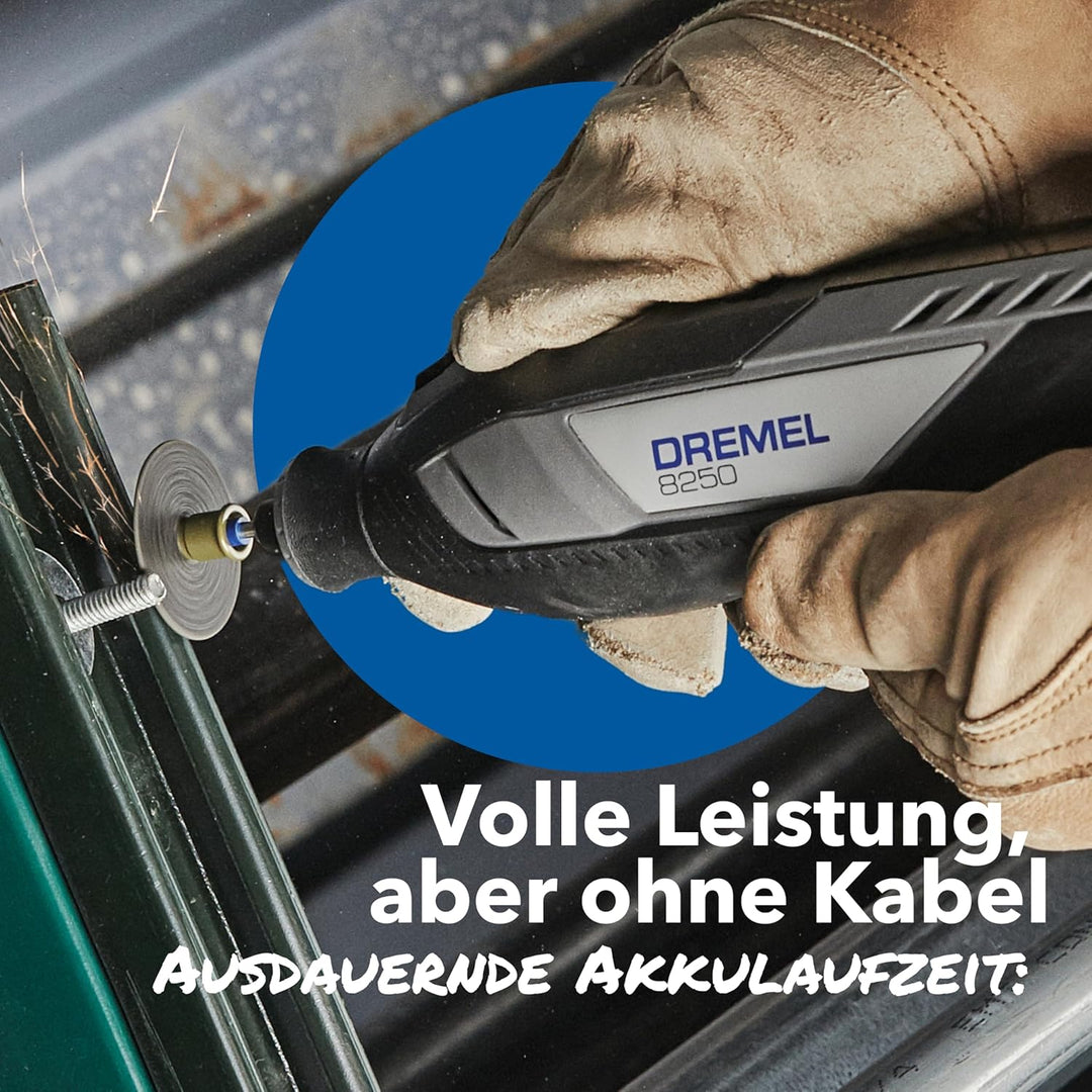 Dremel 8250 12V Akku-Rotationswerkzeug 5.000-30.000 U/min Bürstenloser Multifunktionswerkzeug set mi