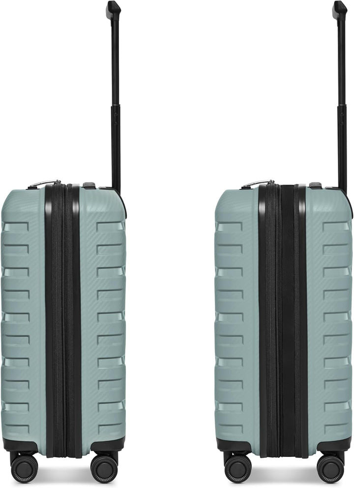Smartbox Kabinenkoffer Erweiterbar 37x23x55 cm, 42–48L Handgepäck Koffer, Leichter Hartschalen Troll