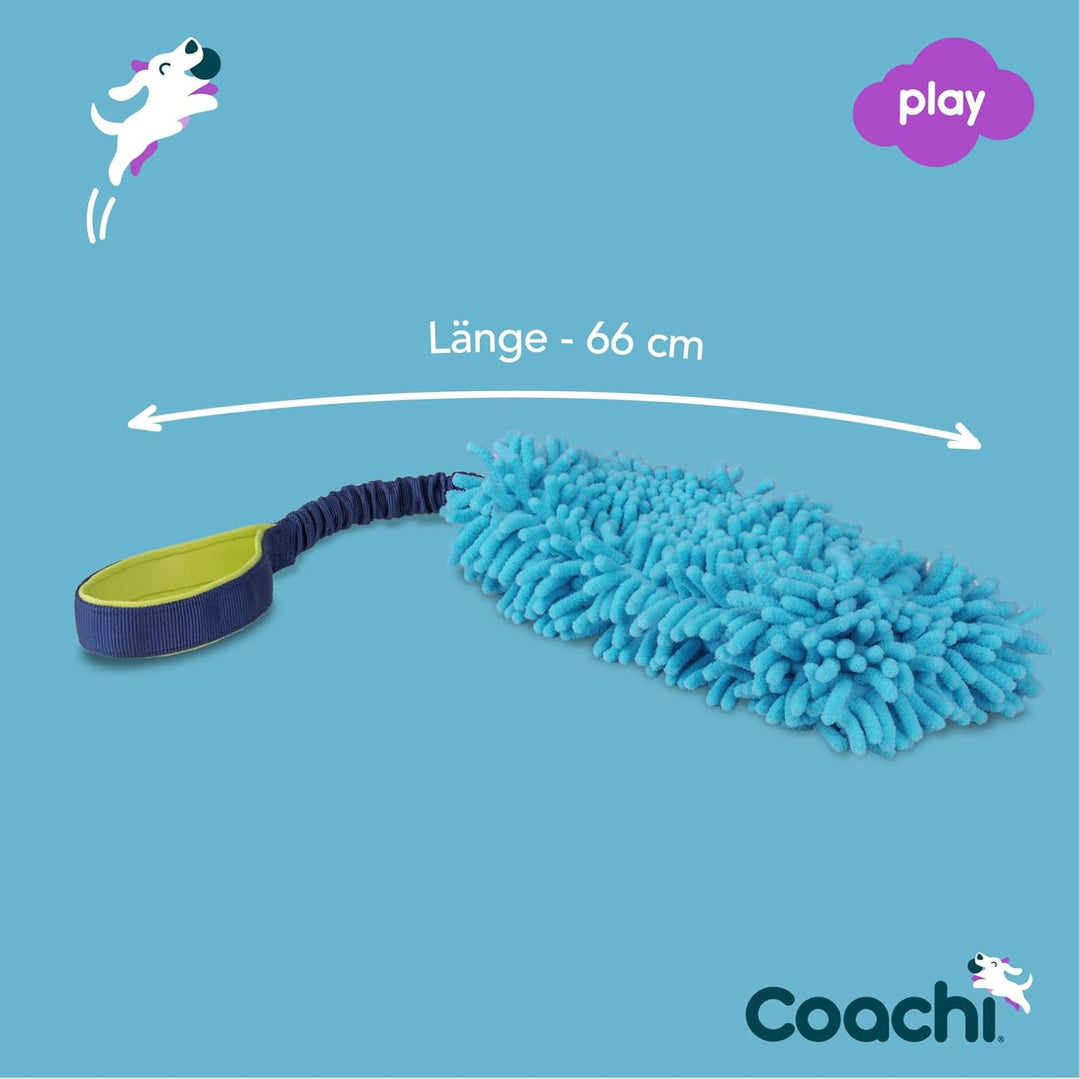 Coachi Tuggi Hide, perfekt für interaktives Spiel, robust & angenehm, dehnbarer Bungee-Griff, Belohn