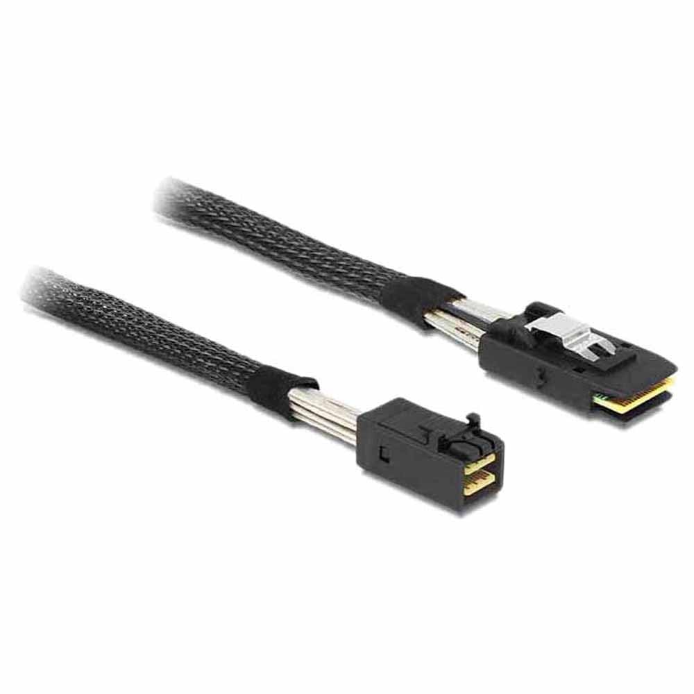 Delock Kabel Mini SAS HD SFF 8643 x4 Stecker > Mini SAS 36 Pin SFF 8087 Stecker 1 m
