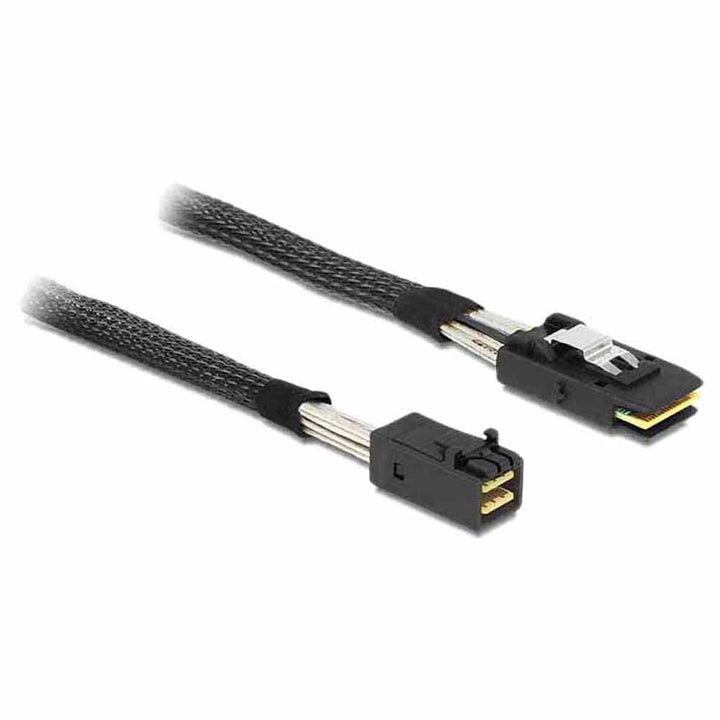 Delock Kabel Mini SAS HD SFF 8643 x4 Stecker > Mini SAS 36 Pin SFF 8087 Stecker 1 m