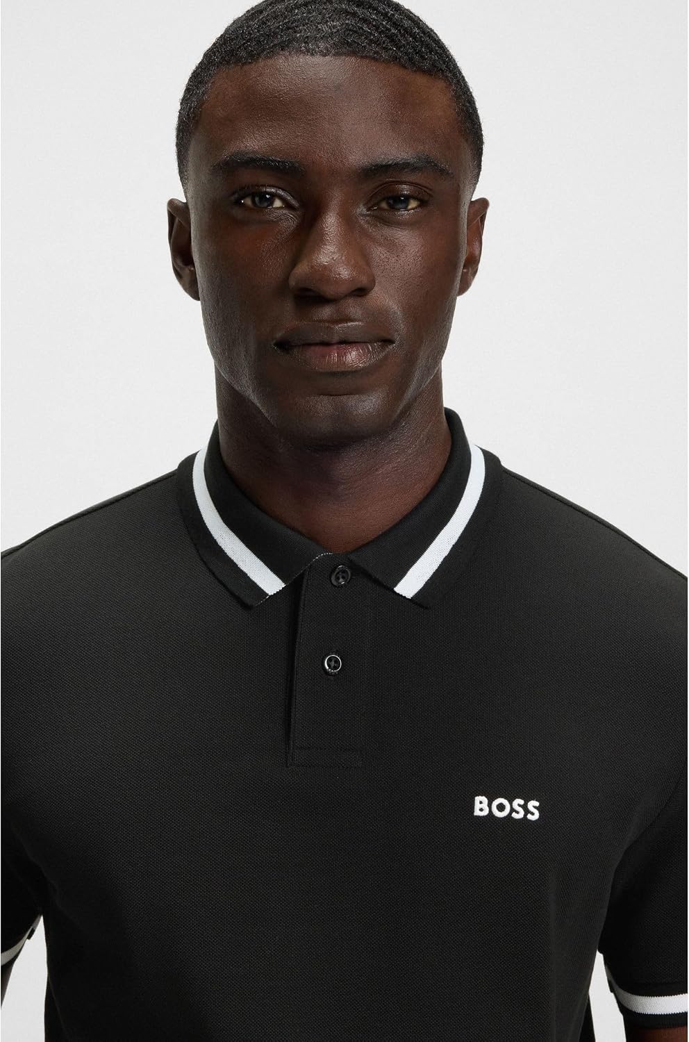 BOSS Herren Pio Polohemd S Schwarz Eins, S Schwarz Eins