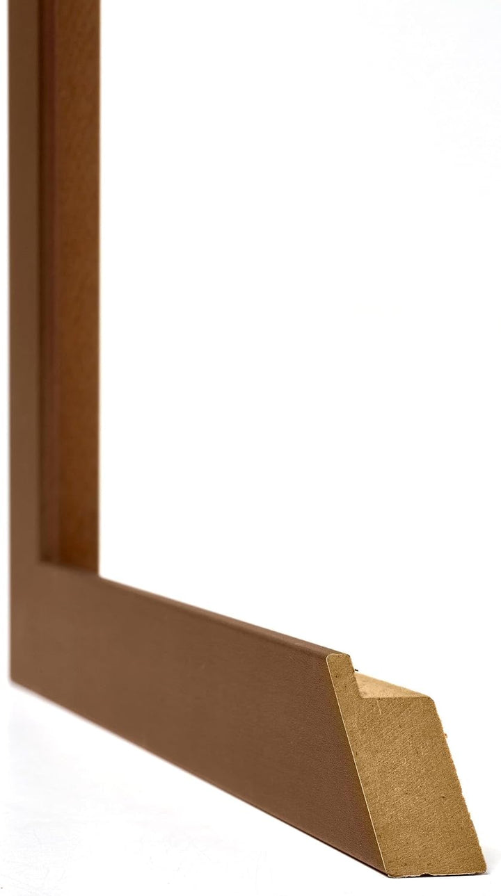 yd. Your Decoration - Bilderrahmen 75x100 cm - Kupfer Dekor - Billderrahmen aus MDF mit Acrylglas -