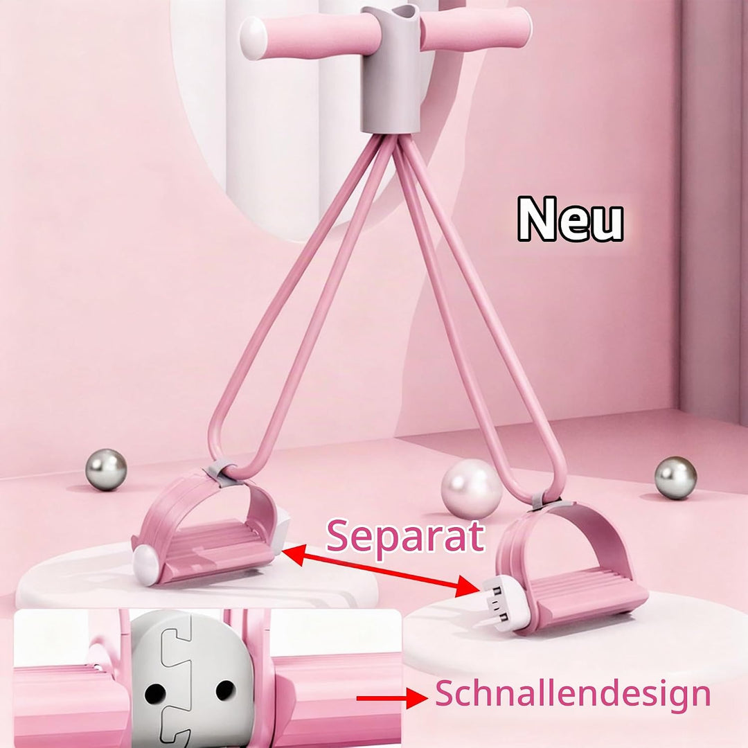 Bauchtrainer Bodybuilding Expander Bauchtrainer Multifunktionstrainer Sit-Up Trainingsgeräte Elastis