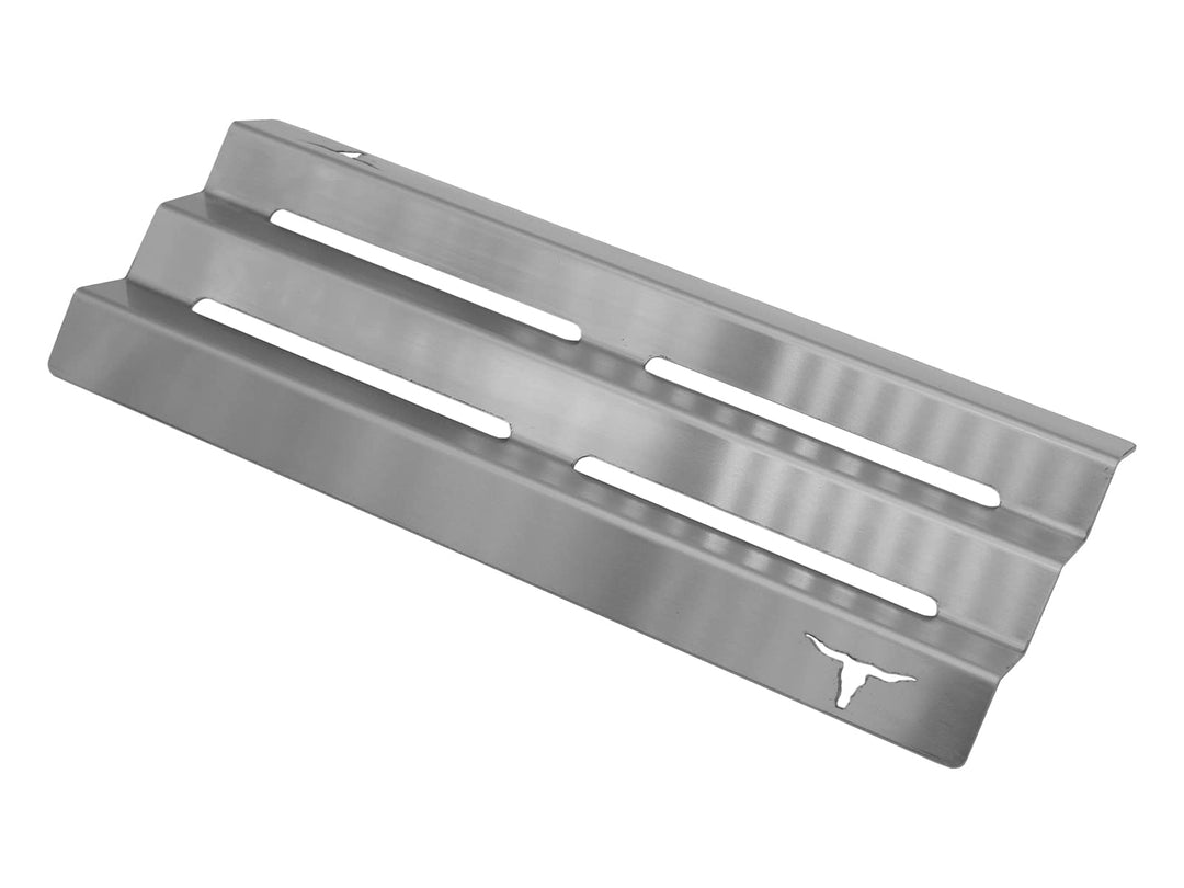 Brennerabdeckung,Edelstahl Aromaschienen ähnlich Flavorizer Bars Flammbleche (Napoleon Lex/Le 420mm)