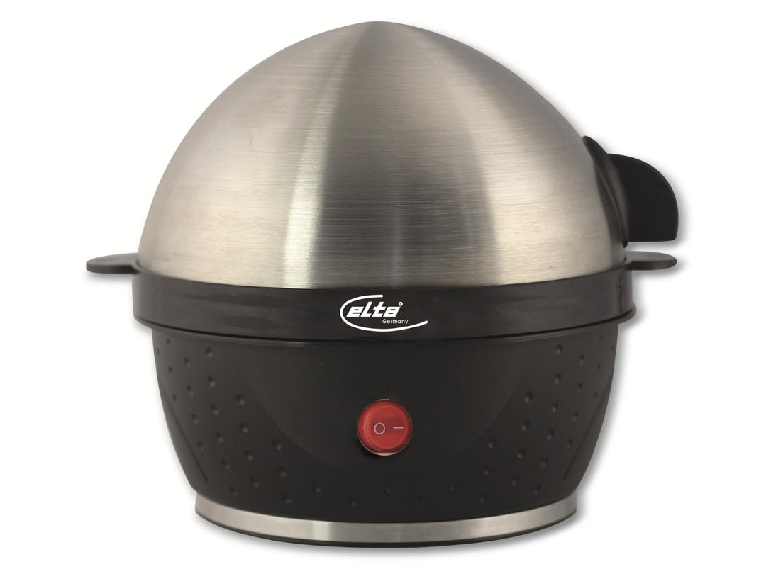 ELTA Edelstahl Eierkocher EK-115.1 edelstahl/schwarz