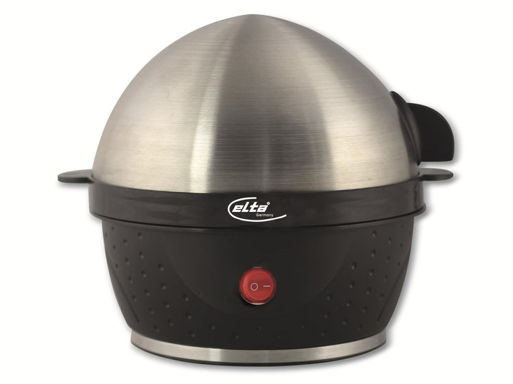 ELTA Edelstahl Eierkocher EK-115.1 edelstahl/schwarz
