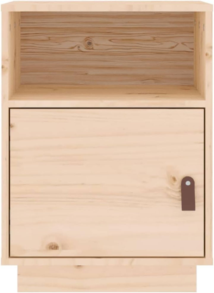 FIRBNUS Bedside Table Nachtkonsole Beistelltisch mit Stauraum Night Stand Nachttische 2er Set 40x34x