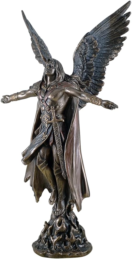 Veronese Erzengel Uriel Skulptur Figur Engel 28 cm Archangel Engel Seraphim