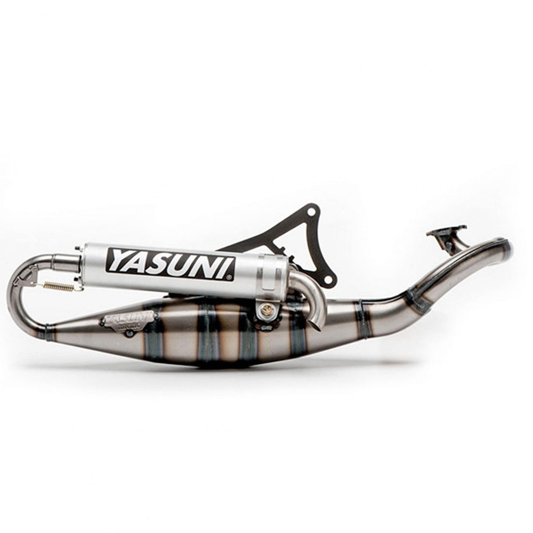 Auspuff Yasuni Scooter R Aluminium für Minarelli liegend