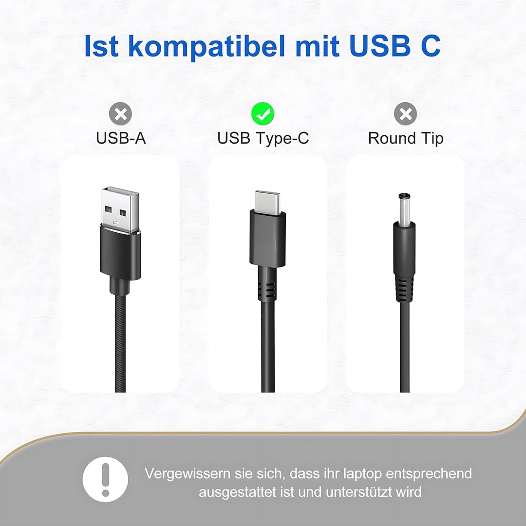 65W USB C Netzteil für Lenovo Ladekabel Laptop Ladegerät für LenovoThinkpad/IdeaPad/Touch/Yoga/Chrom