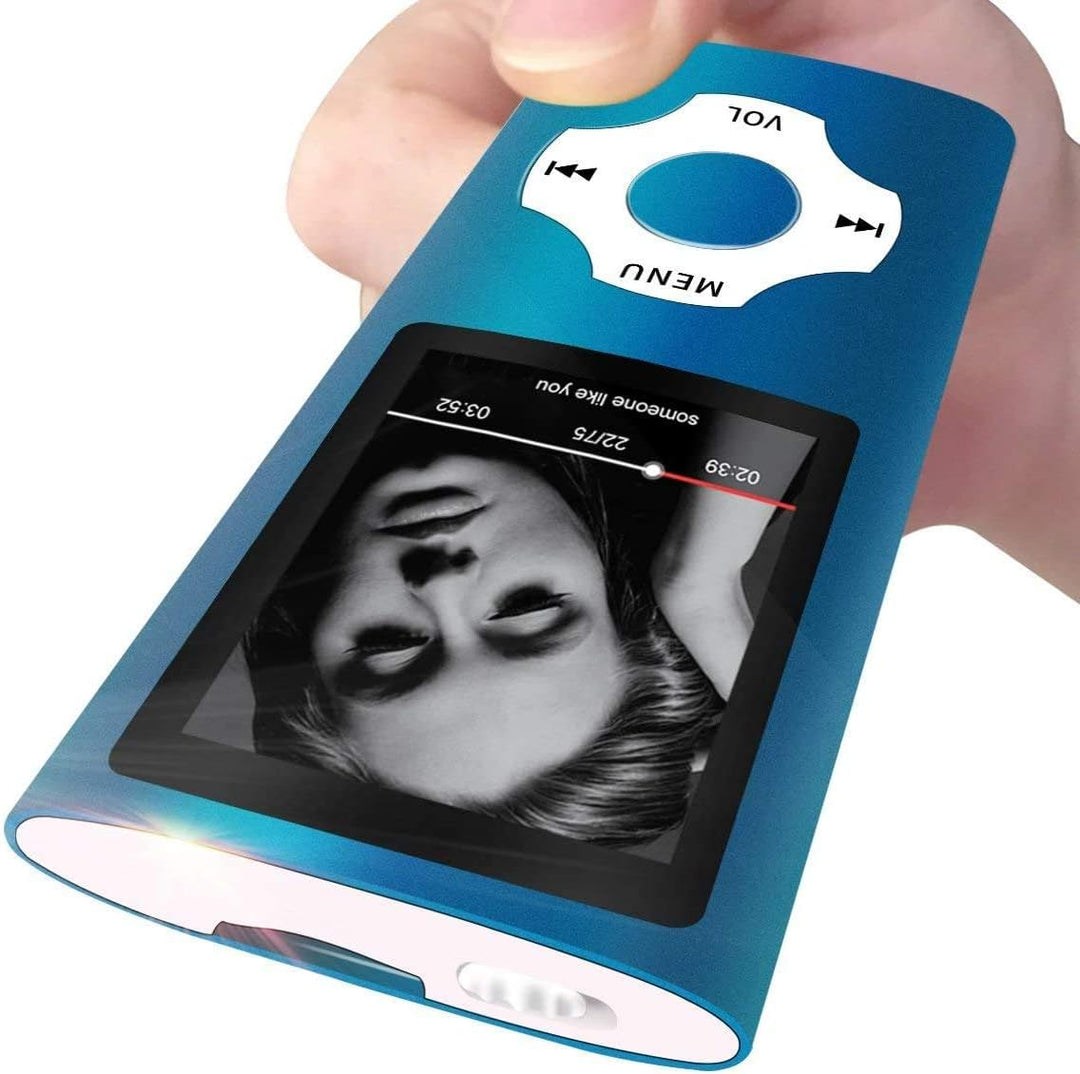 Mymahdi MP3 / MP4 beweglicher Spieler, dunkelblau mit 1.8 Zoll LCD-Schirm und Memory Einbauschlitz,