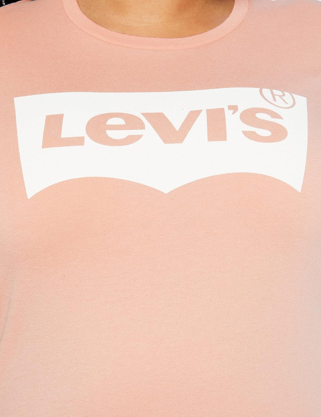 Levi's Damen The Perfect Tee T-Shirt XXS Batwing - Evening Sand, XXS Batwing - Evening Sand