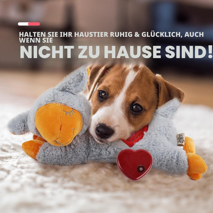 All For Paws Herzschlag-Welpenspielzeug, Angstlinderung für Hunde, graues Schaf, Haustierspielzeug,