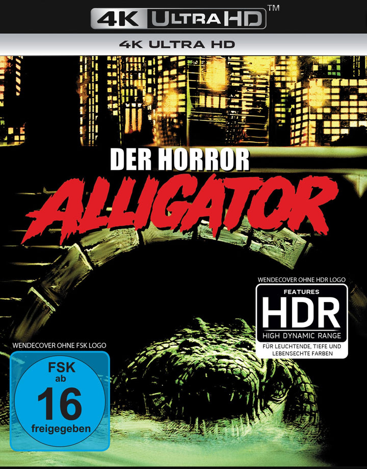 DER HORROR-ALLIGATOR – 4K ULTRA HD, Blu-ray