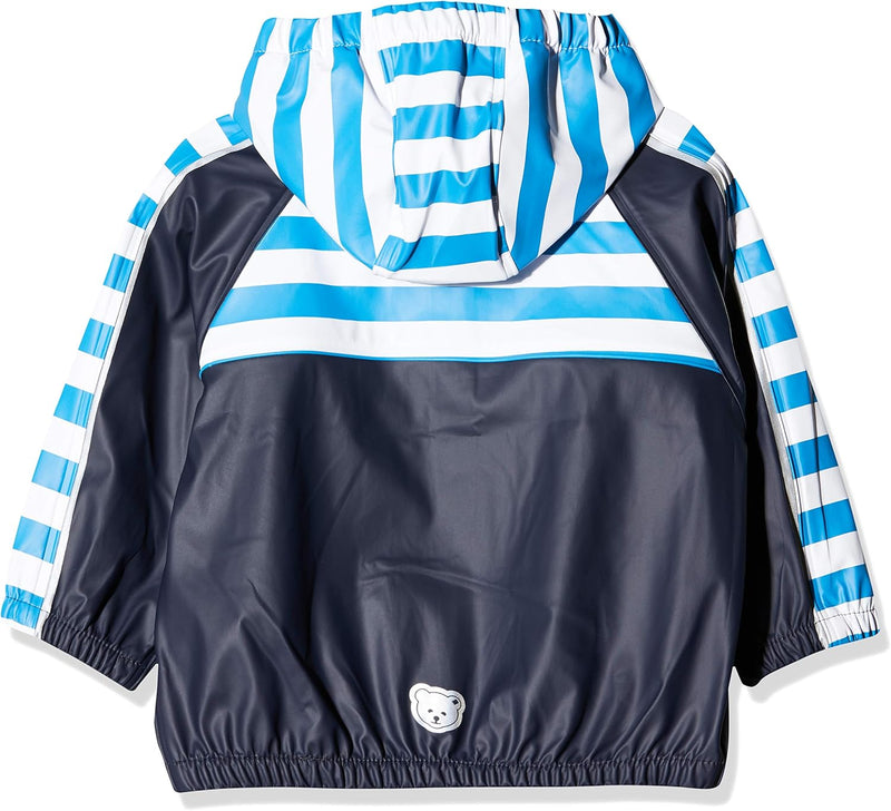 Steiff Jungen Rainjacket Raglan Regenjacke 80 Blau (Black Iris 3032), 80 Blau (Black Iris 3032)
