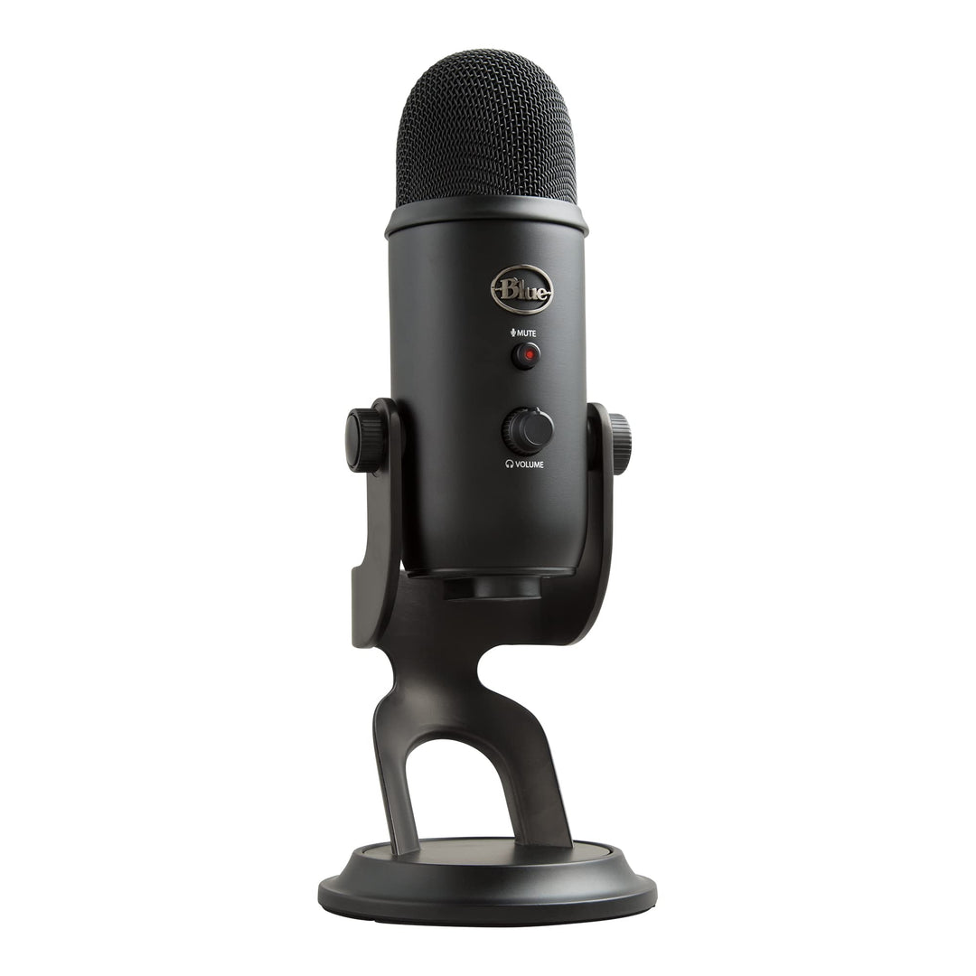 Blue Microphones Yeti Professionelles USB-Mikrofon für Aufnahmen, Streaming, Podcasting, Broadcastin