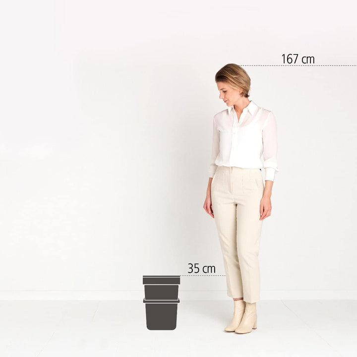 Brabanita Mülleimer, Kunststoff, Tannengrün, 12 Liter Fir Green 12 Liter Mülleimer, Fir Green 12 Lit
