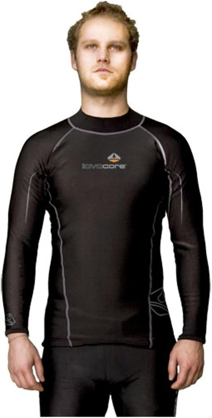 Lavacore Men's Long-Sleeve Shirt Small - for Scuba, Snorkeling, and Water Sports
