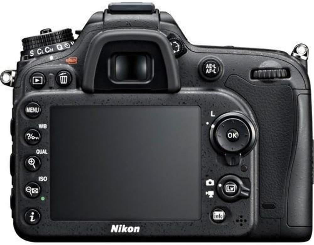 Nikon D7100 SLR-Digitalkamera (24 Megapixel, 7,8 fach opt. Zoom, 8 cm (3,2 Zoll) TFT-Monitor, Full-H
