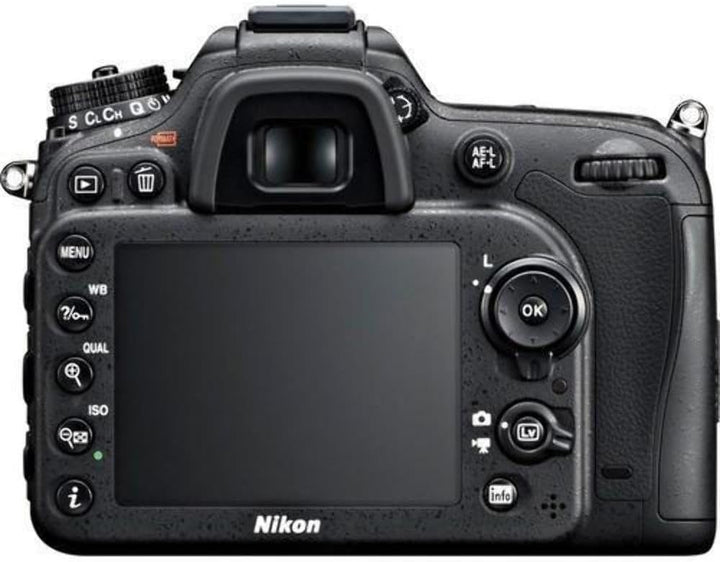 Nikon D7100 SLR-Digitalkamera (24 Megapixel, 7,8 fach opt. Zoom, 8 cm (3,2 Zoll) TFT-Monitor, Full-H