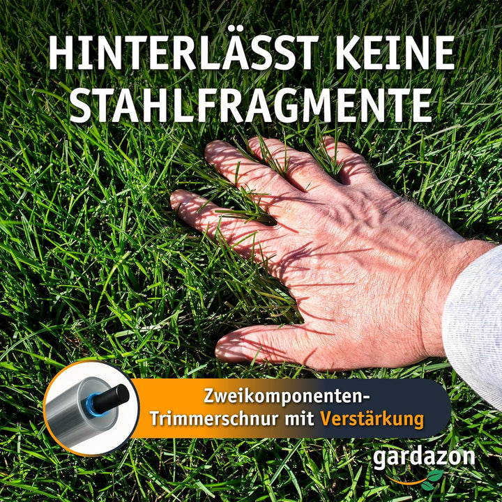 Trimmerfaden mit Verstärkung - 3,0 mm x 100 m (rundes Profil) Vorsicht - extrem schwerlast - Mähfade