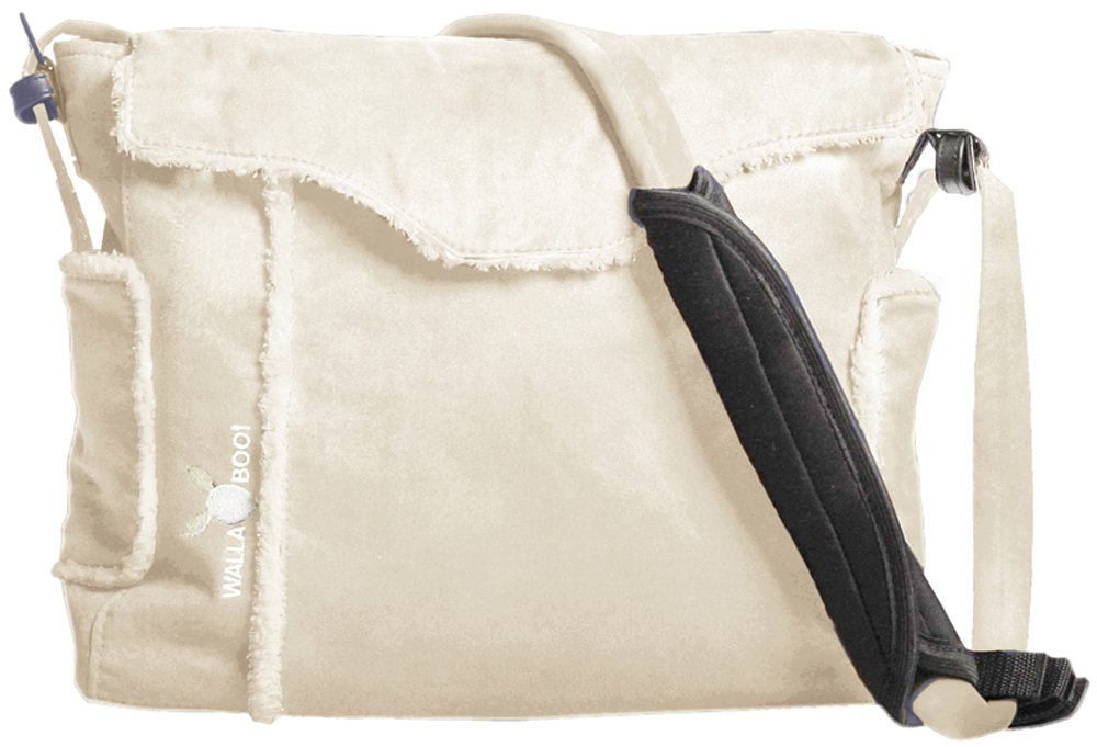 Wallaboo Wickeltasche Nore, Praktische Tasche mit viel Stauraum + Wickelunterlage + Wäschesack + Fla