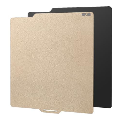 Comgrow PEI-Folie 257x257x2 mm für Bambu Lab 3D-Drucker, doppelseitige Bauplatte mit strukturiertem/