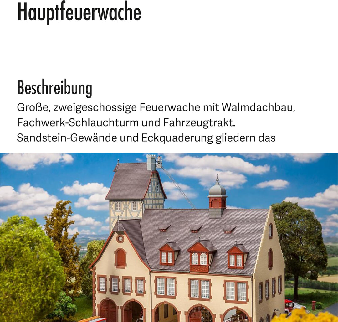 Faller 130163 H0 Hauptfeuerwache